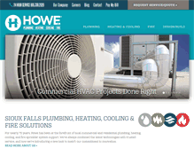 Tablet Screenshot of howeinc.com